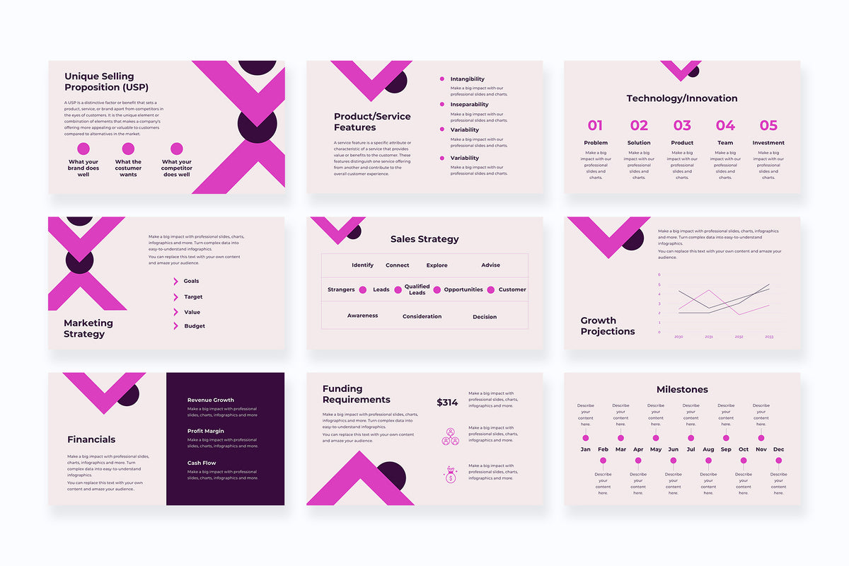 Skycrest Business Idea Pitch Deck Presentation