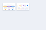 30 60 90 Day Plan Illustrator Infographic Template