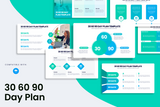 30 60 90 Day Plan Keynote Infographic Template