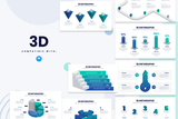 3D Keynote Infographic Template