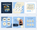 Real Estate Social Media Canva Templates