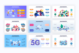 5G Slide Infographic Templates
