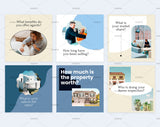 Real Estate Social Media Canva Templates