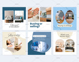 Real Estate Social Media Canva Templates