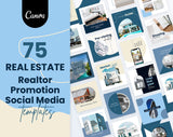 Real Estate Social Media Canva Templates