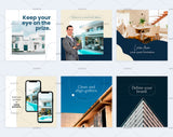 Real Estate Social Media Canva Templates