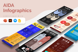 AIDA Vertical Infographics Templates