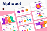 Alphabet Illustrator Infographic Template