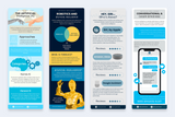 Artificial Intelligence Vertical Infographics Templates
