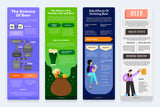 Beer Vertical Infographic Templates