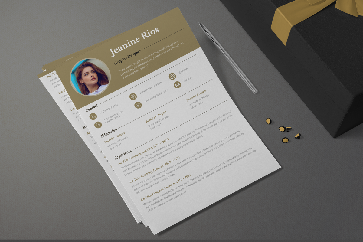 Chloe Resume Template