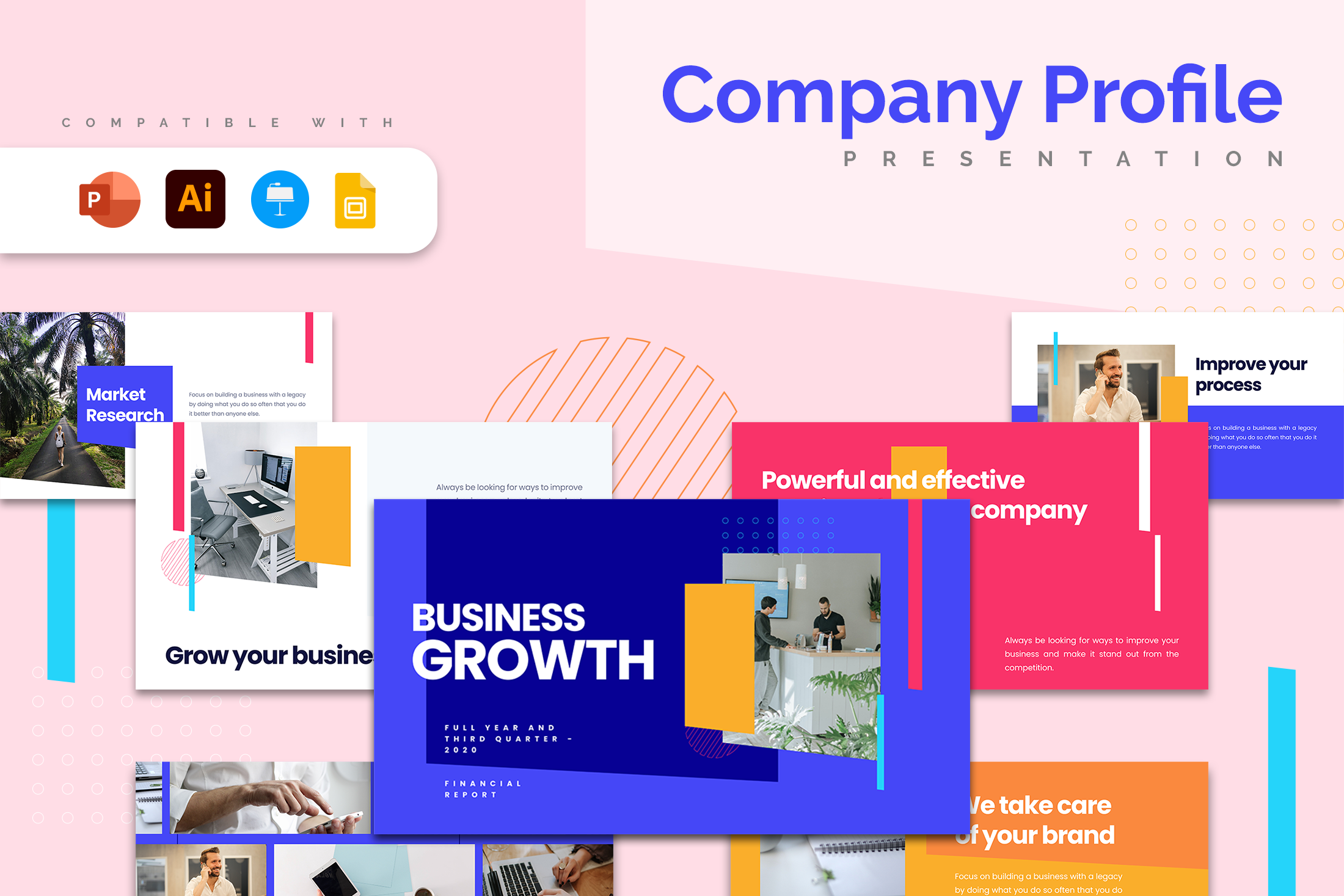 Business Company Profile Powerpoint Template Google Slides