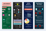 Data Vertical Infographics Templates