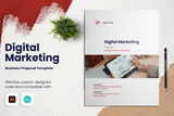 Digital Market Proposal Template for CANVA & ILLUSTRATOR