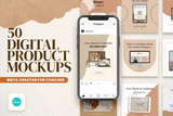 Digital Product Mockups for CANVA