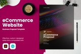 E-commerce Website Design Proposal Template for CANVA & ILLUSTRATOR