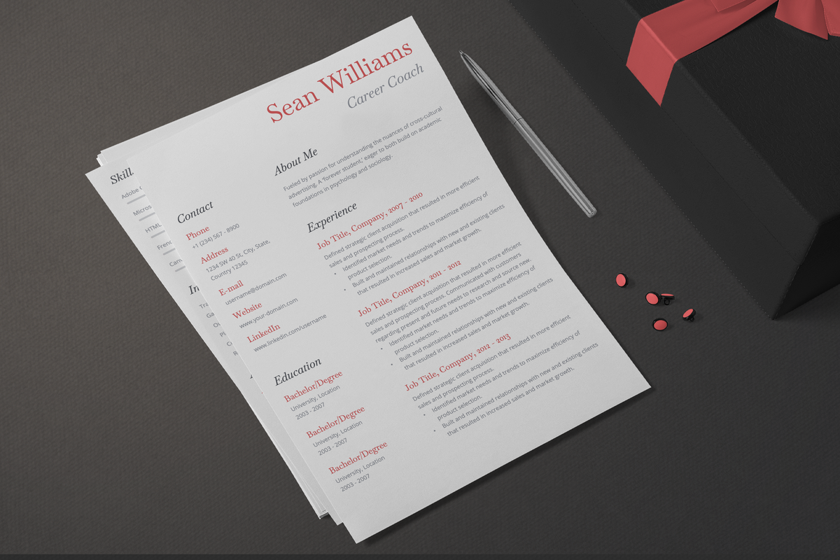 Elijah Resume Template