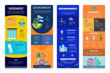 Environment Vertical Infographics Templates