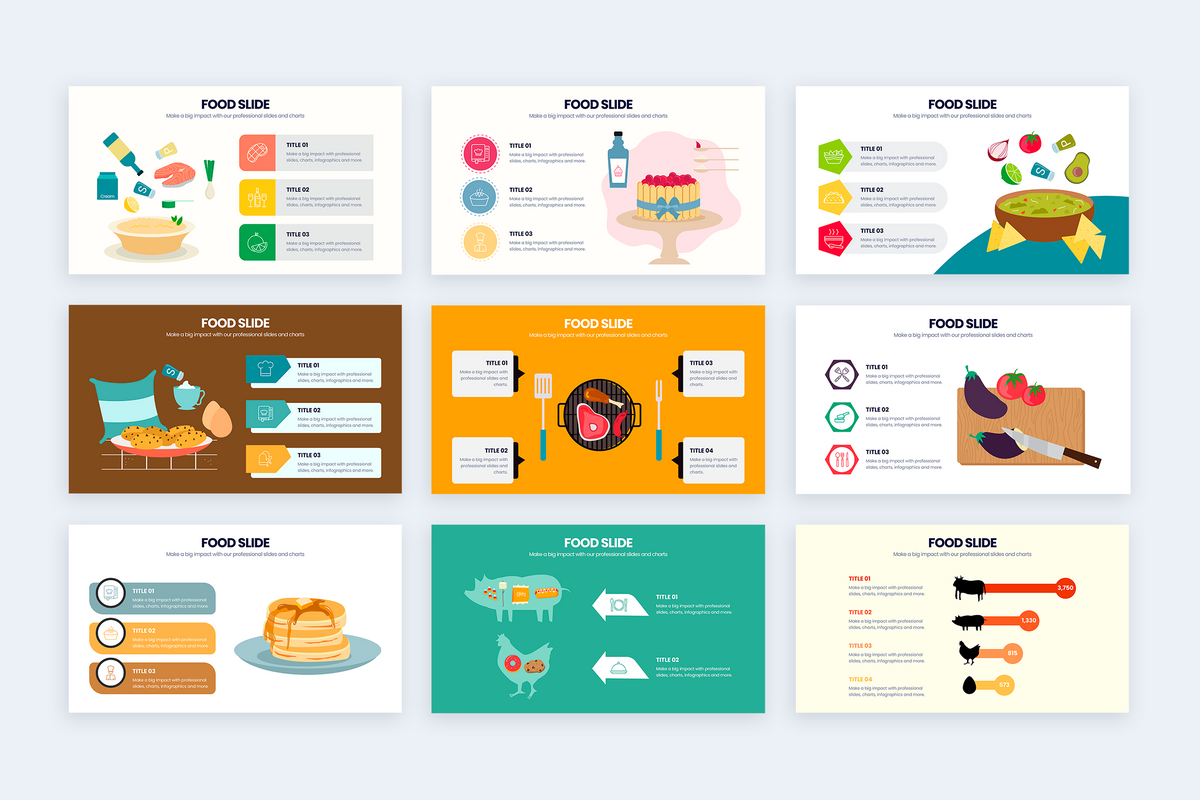 Food Keynote Slides Template