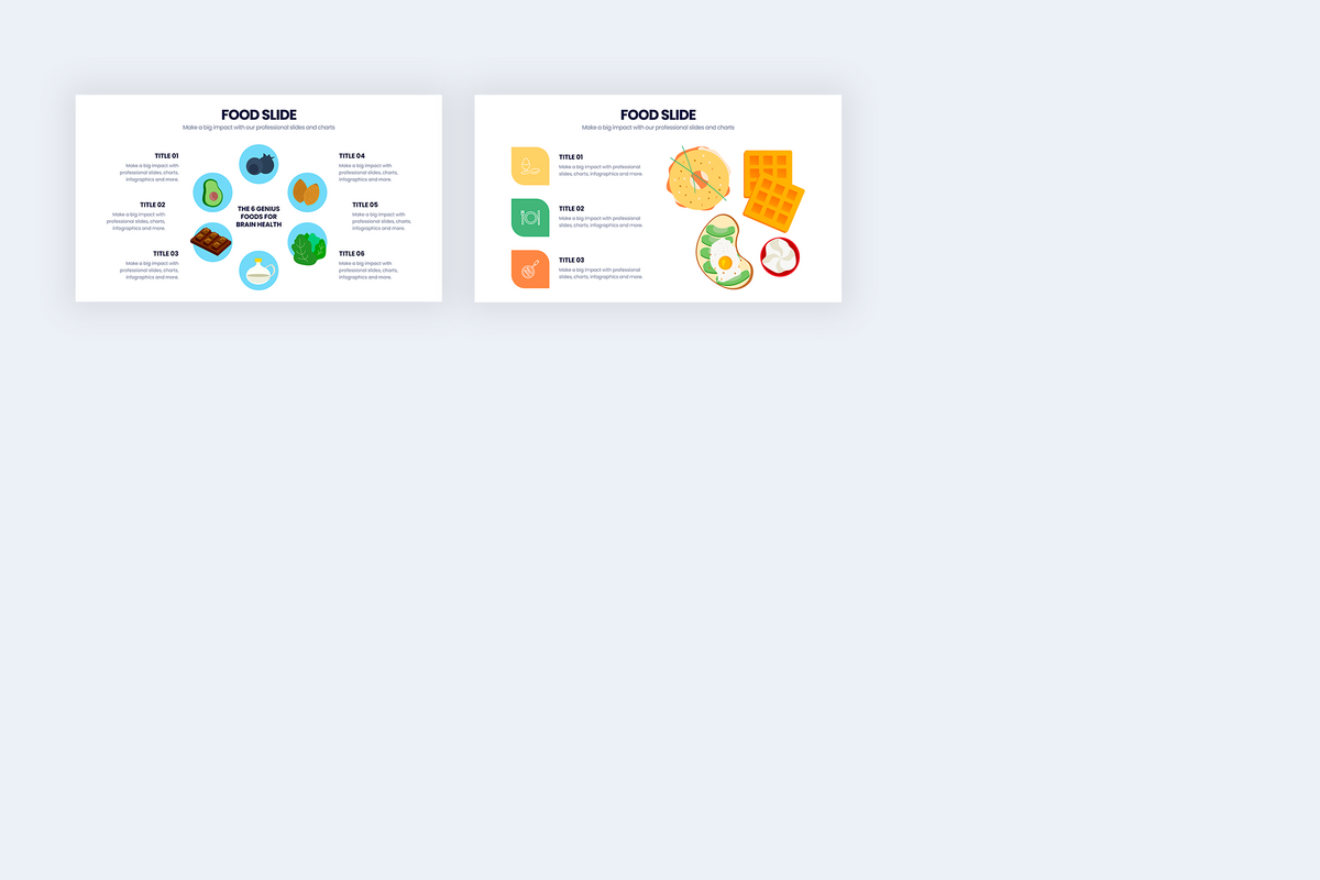 Food Keynote Slides Template
