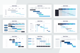 Gantt Charts Infographic Templates