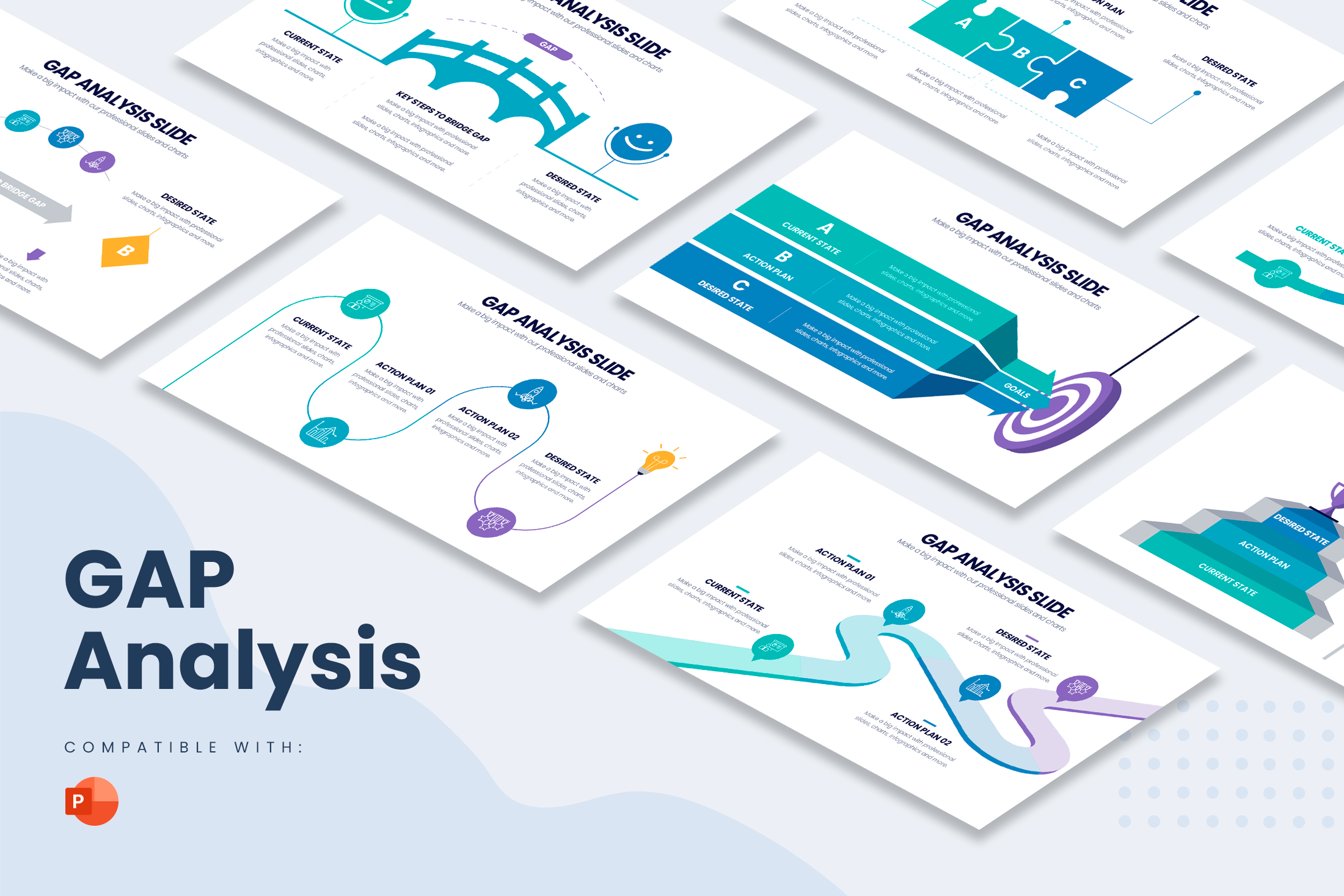 Image 11 for Free Gap Analysis Template Powerpoint