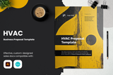 HVAC Proposal Template for CANVA & ILLUSTRATOR