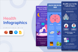Health Vertical Infographics Templates