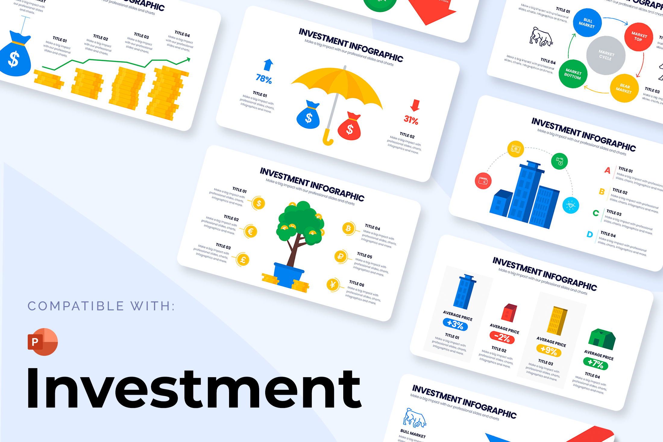 Investment Powerpoint Infographic Template – Slidewalla