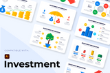 Investment Illustrator Infographic Template