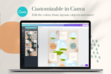 Luna Instagram Puzzle Template for CANVA & Photoshop