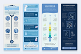Medical Vertical Infographics Templates