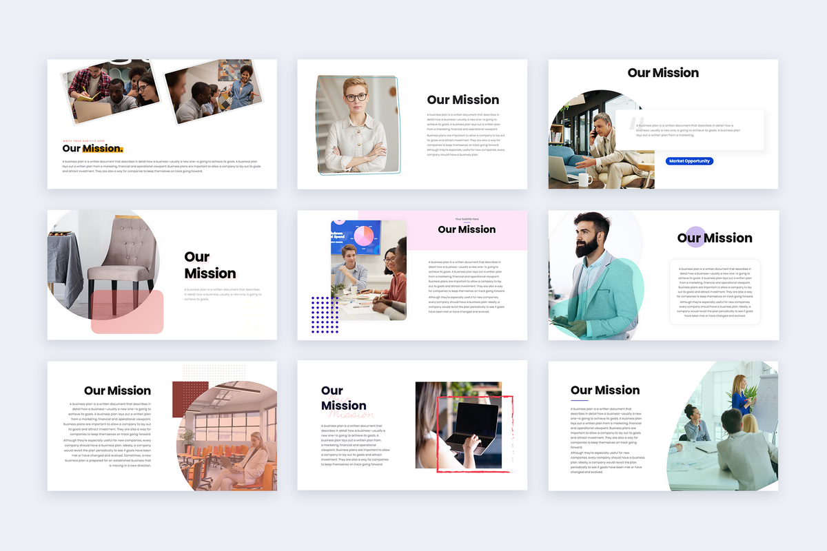 Mission Google Slides Template