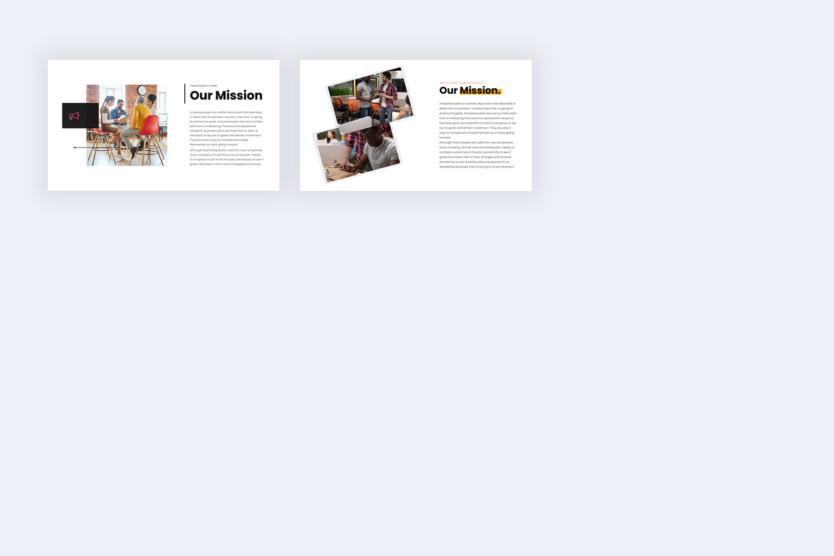 Mission Google Slides Template