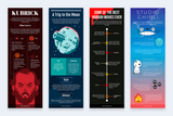Movie Vertical Infographics Templates