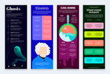 Myths & Facts Vertical Infographics Templates