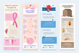 Nonprofit Vertical Infographic Templates