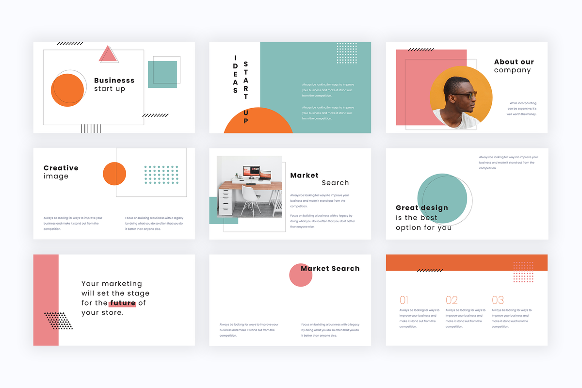 Portfolio Presentation Templates