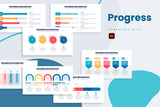 Progress Illustrator Infographic Template