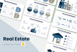 Real Estate Google Slides Infographic Template