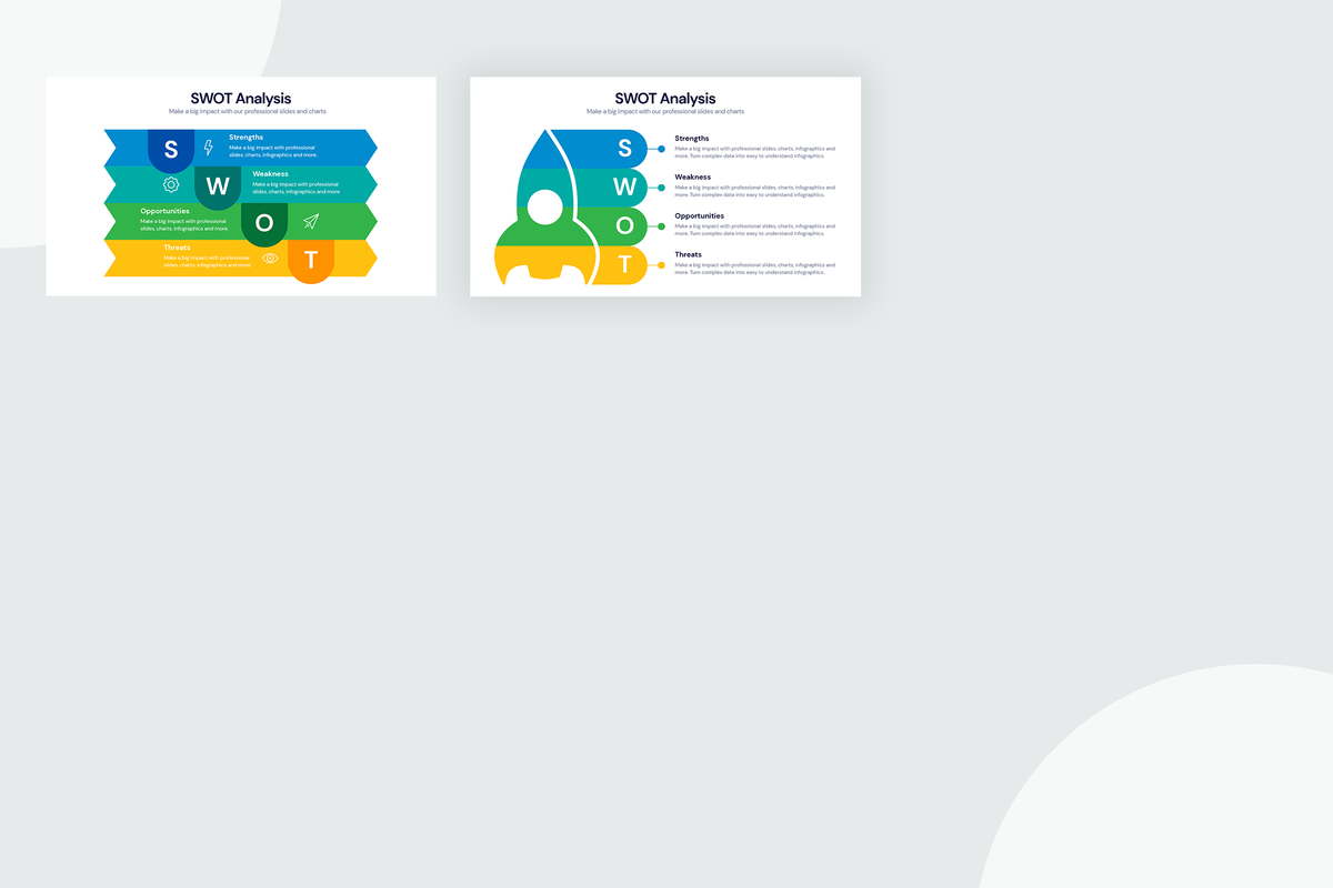 SWOT Analysis Infographic Templates
