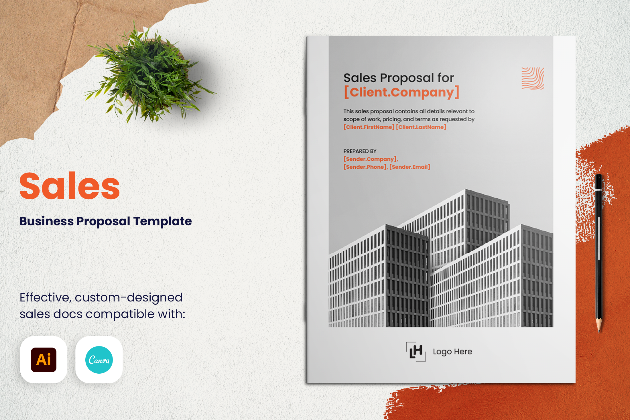 Business Proposal Templates for CANVA & ILLUSTRATOR – Slidewalla