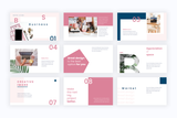 Simple Pink Presentation Templates