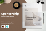 Sponsorship Proposal Template for CANVA & ILLUSTRATOR