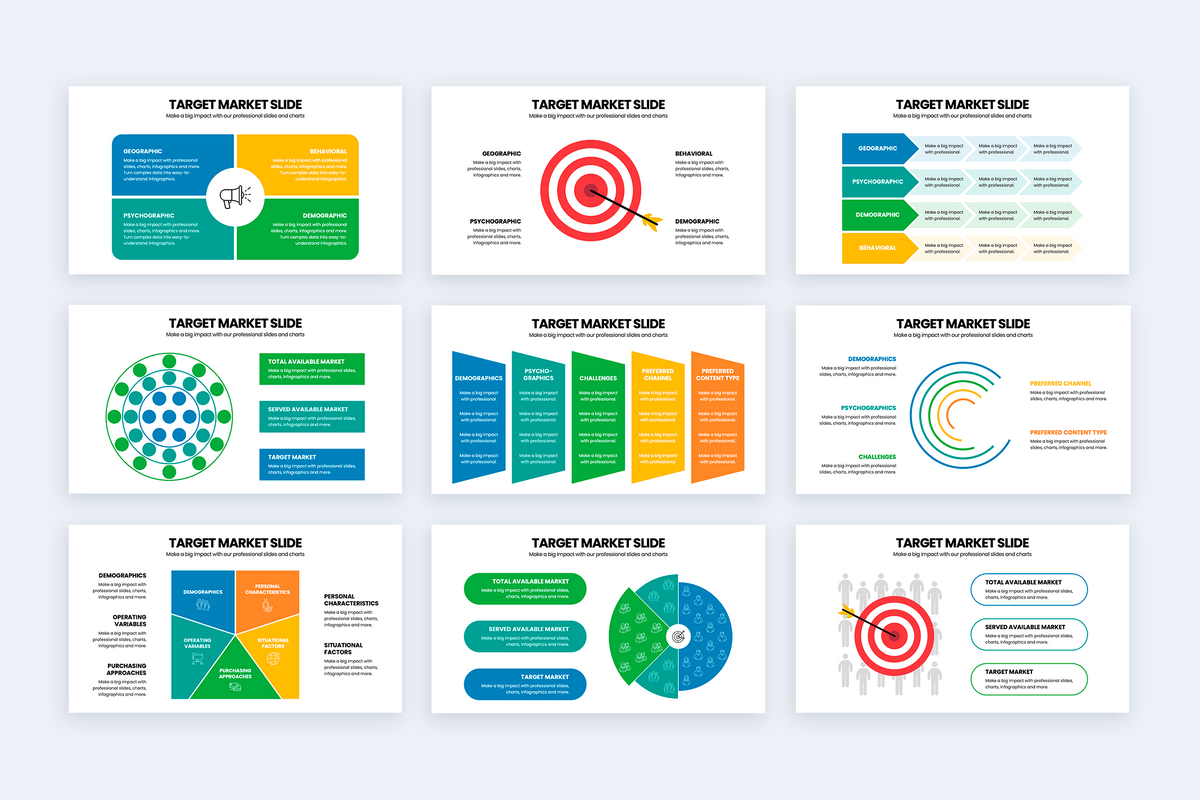 Target Market Powerpoint Template