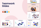 Teamwork Slide Infographic Templates