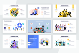 Teamwork Slide Infographic Templates