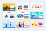 Travel Google Slides Infographic Template