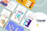 Travel Google Slides Infographic Template