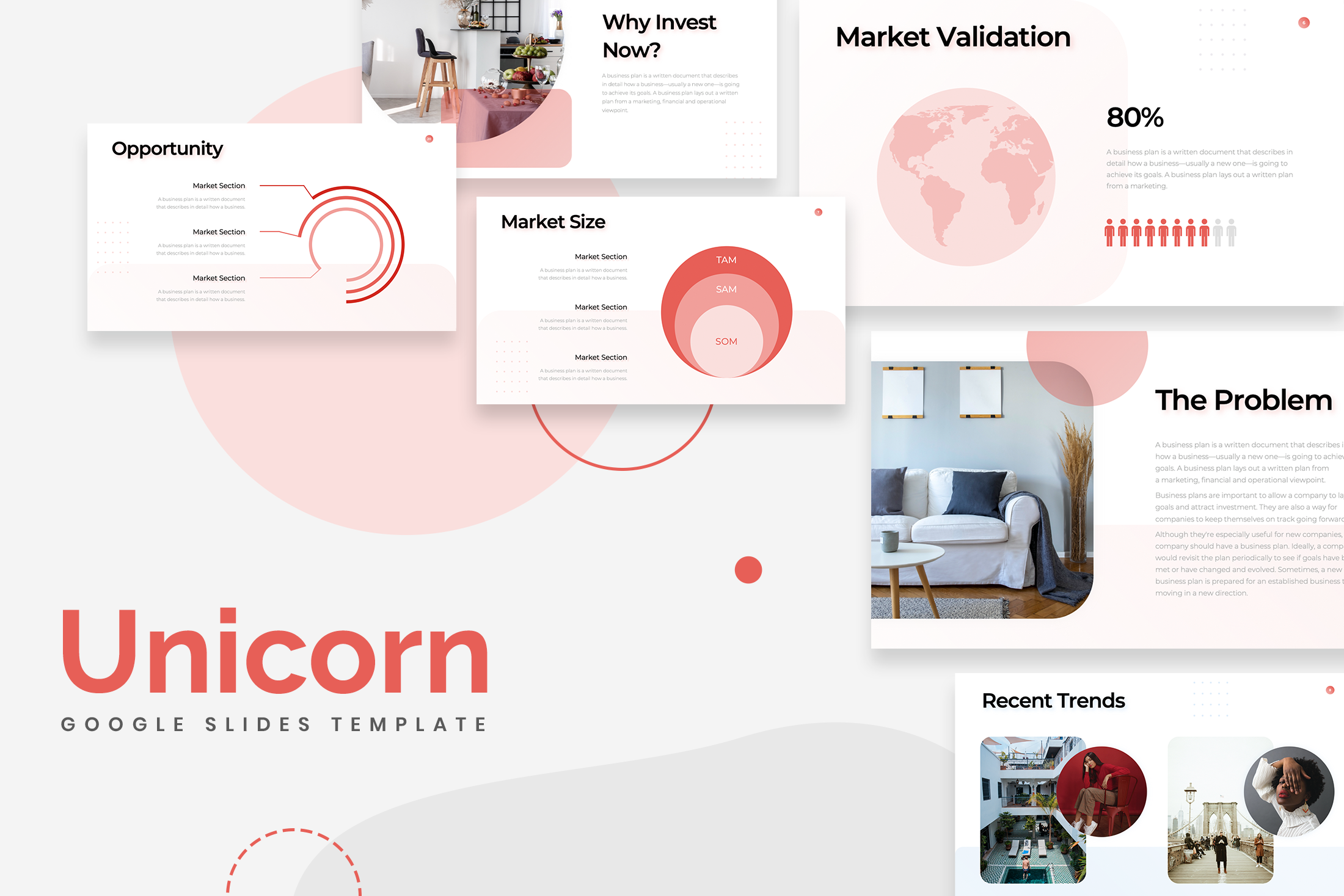 Unicorn Startup Google Slides – Slidewalla